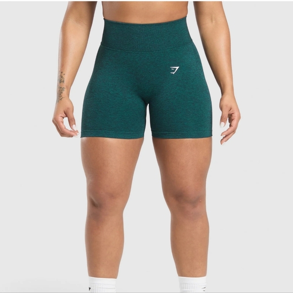 Gymshark Pants - Gymshark Teal Lift Contour Shorts